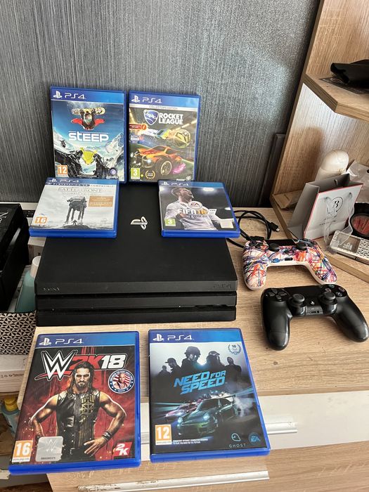 Playstation 4PRO 1TB ! + игри и др