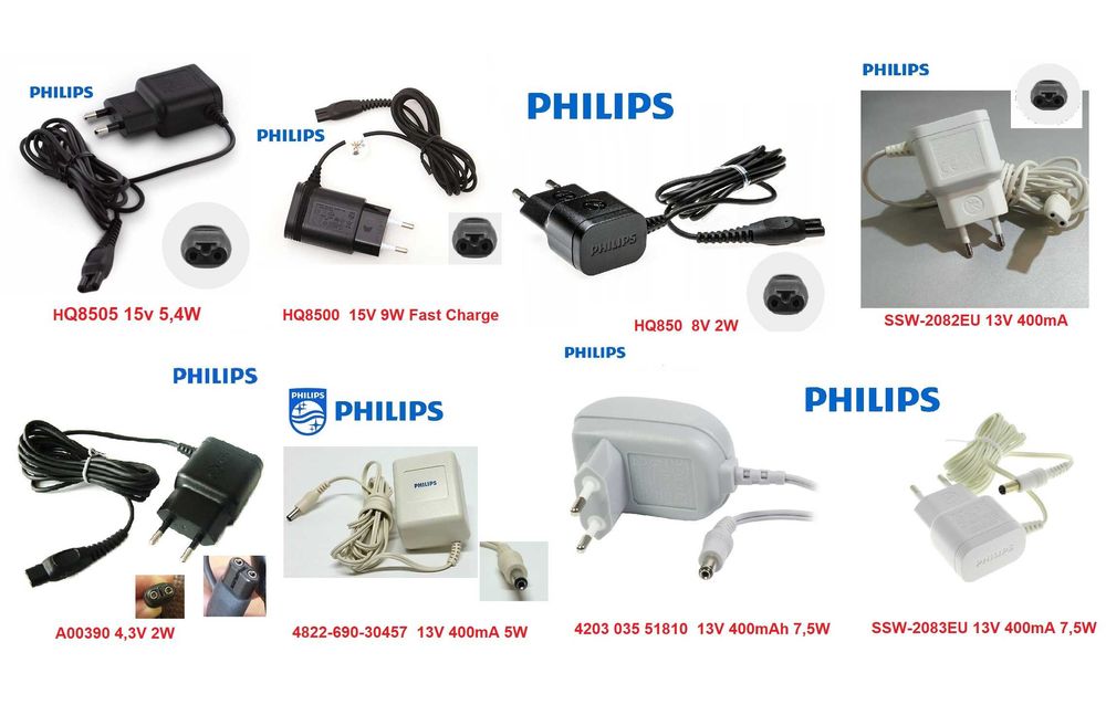 Incarcator original masina de tuns aparat ras Philips HQ8505 15V 5,4W