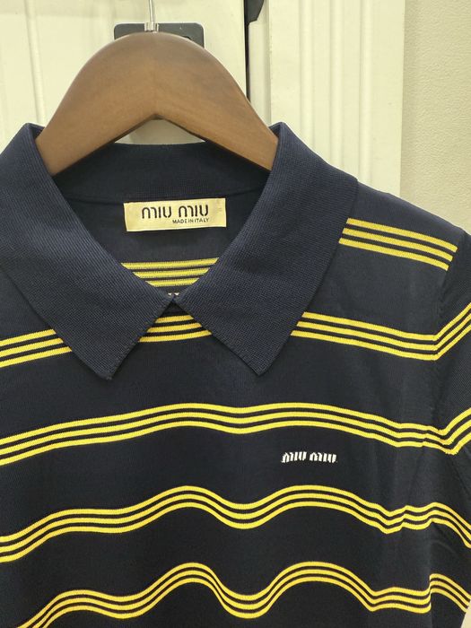 Футболка поло Miu Miu