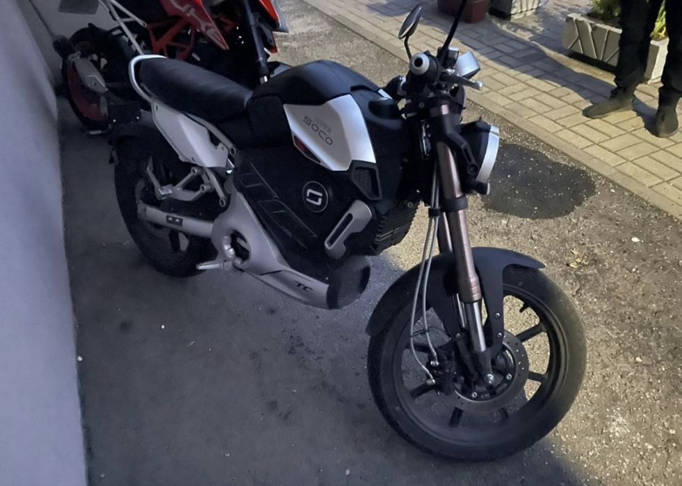 Электро мотоцикл Super Soco TC Max