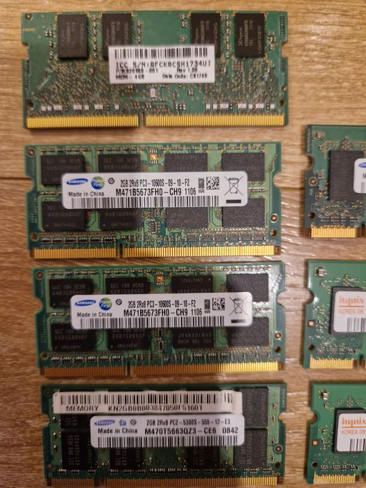 Стари компютърни компоненти - памет, процесор