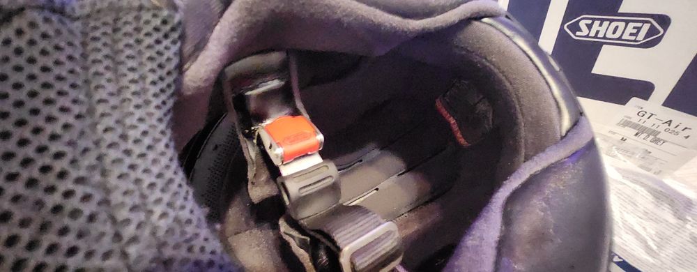 Casca Shoei GT air M - intercom prindere  casca