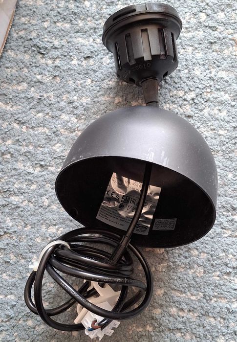 Декоративена висяща лампа IKEA PS 2014 черен цвят