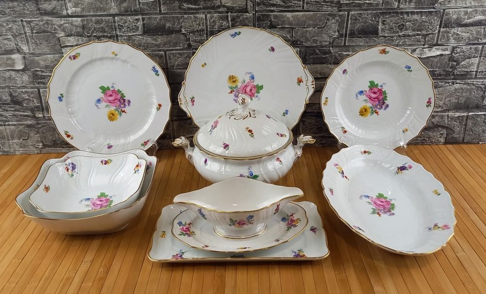 Порцеланов сервиз за кафе и хранене - Hutschenreuther Dresden