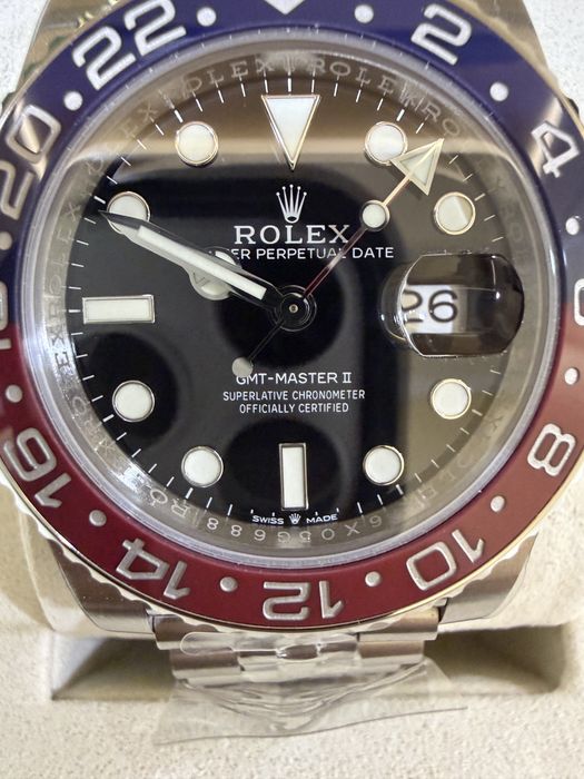 Rolex GMT-MASTER II 40 mm PEPSI 126710BLRO лучшее качество VSF