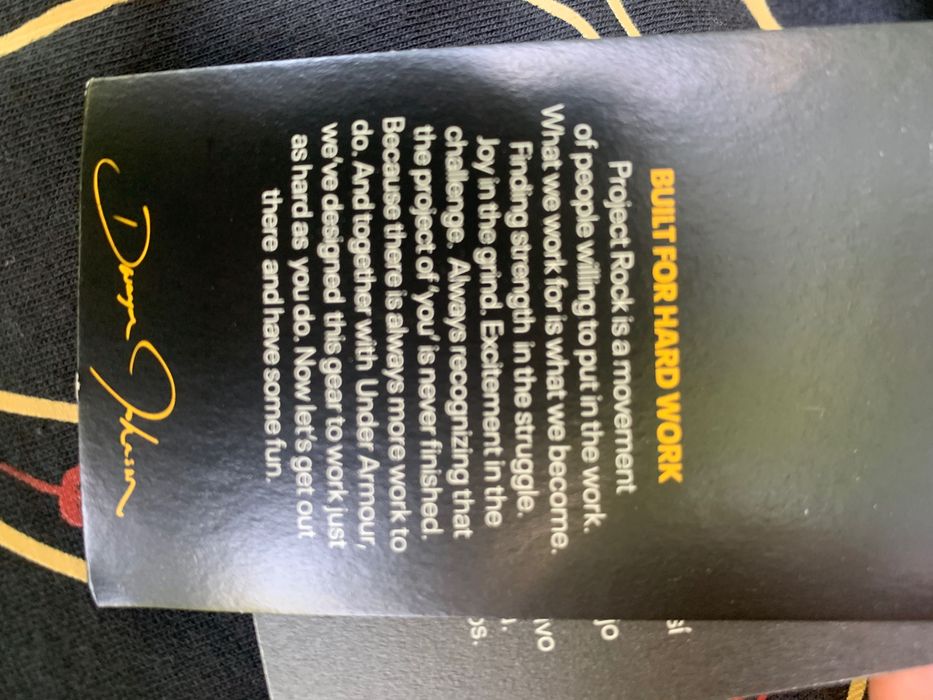 Project Rock • Under Armour • USA