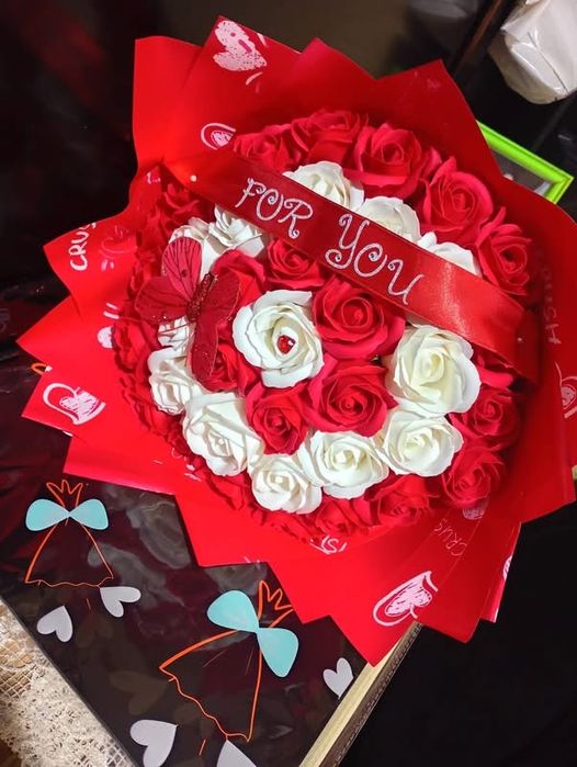 Aranjamente flori sapun