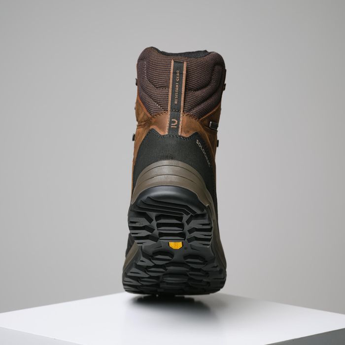 Bocanci impermeabili 500 Crosshunt Maro - produs resigilat Decathlon