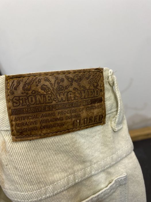 ‼️OFERTA‼️ Blugi albi CLOSED noi