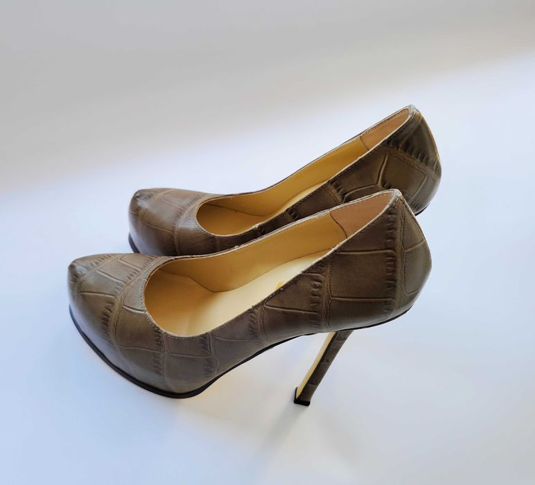 Туфли / крокодил / Yves Saint Laurent