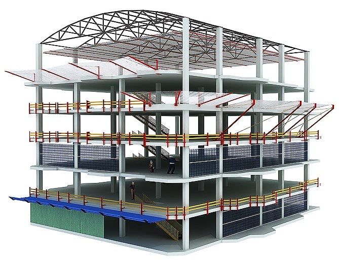 Сетка для ограждения-фундамент безопсной работы строительстве (setka)