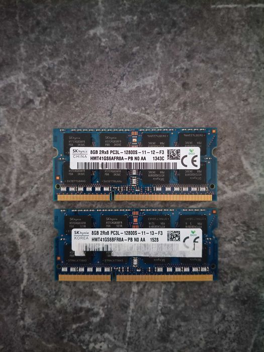 Vand SO-DIMM DDR3L de 8 Gb cu 1600 MHz