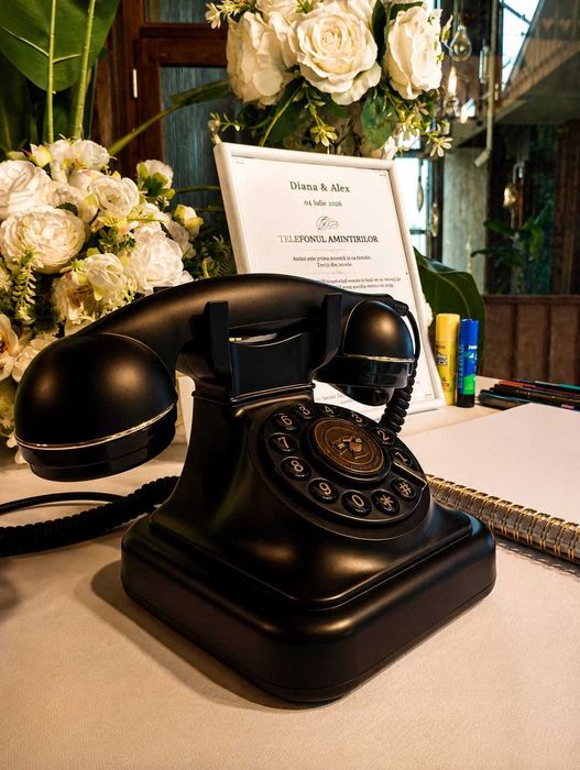Cabina Foto Photobooth, Fum Greu, Audio Guestbook - Nunta/Evenimente