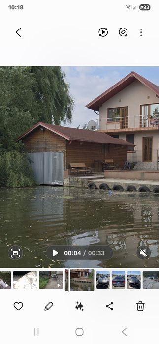 150 mp lac snagov÷garaj barcă