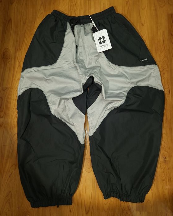 Pantaloni Moodlab baggy largi si călduroși, mărimea L, stil opium, asiatic, japonez