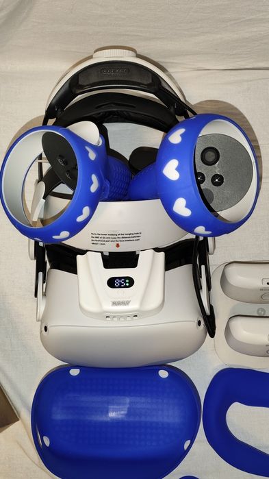 Oculus Quest 2,128gb,strap bobo vr cu 2 acumulatori