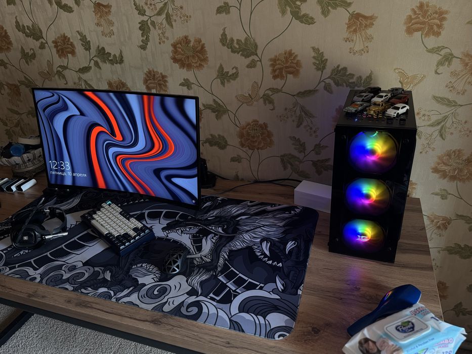 Готовый пк , собирался под себя