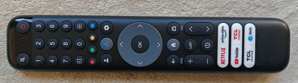 Телевизор TCL QLED 43C655 43" Smart Google TV, 4K Ultra HD Гаранция