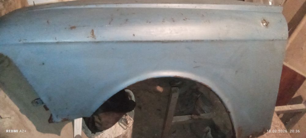 Крыло переднее левое, москвич 412