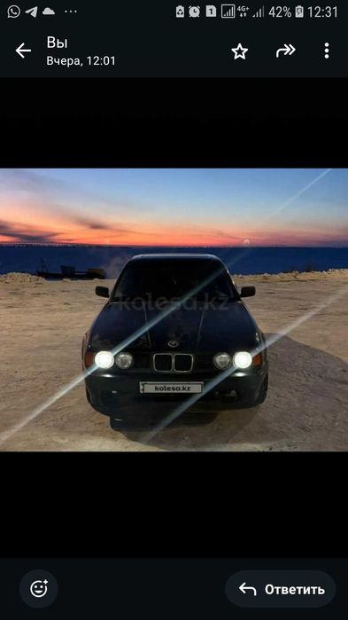 фары на бмв е 34 с биледами комплект