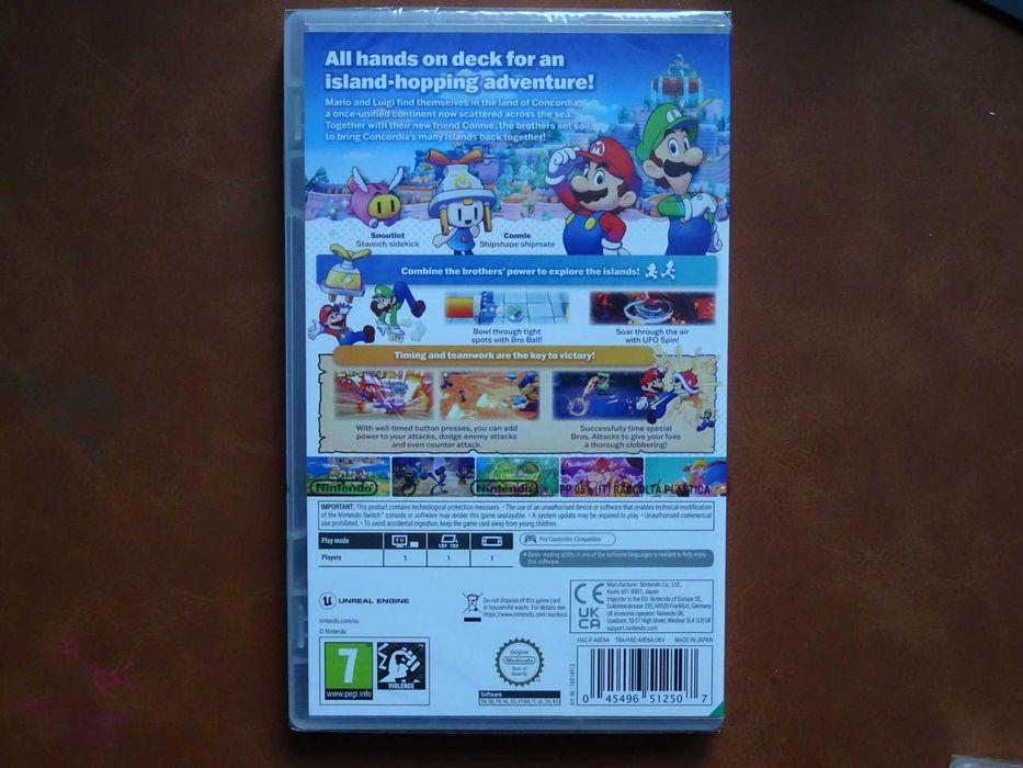 joc pentru copii Mario & Luigi Brothership Nintendo Switch