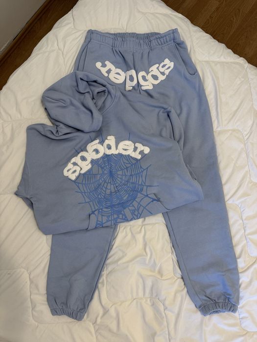 Set Sp5der Sky Blue Marimea L NOU
