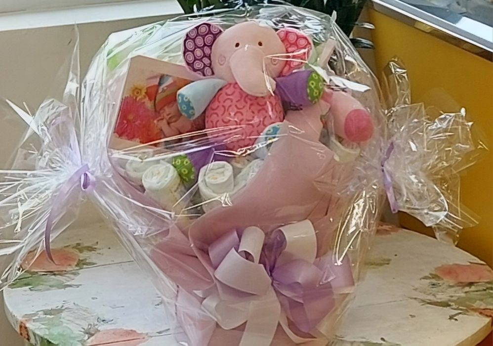 Букет от памперси!