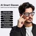 VAND Ochelari inteligenți AI Cameră HD cu asistent ChatGPT Traducere în timp real – Mărime unică