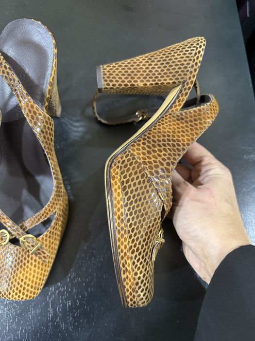 Туфли новые кожа в лазерной обработке . 38 размер