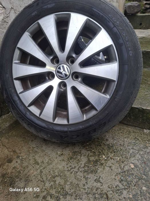 Jante originale 16 5 112 Wv Passat Touran Saran Tiguan Jetta Golf 5 6 7