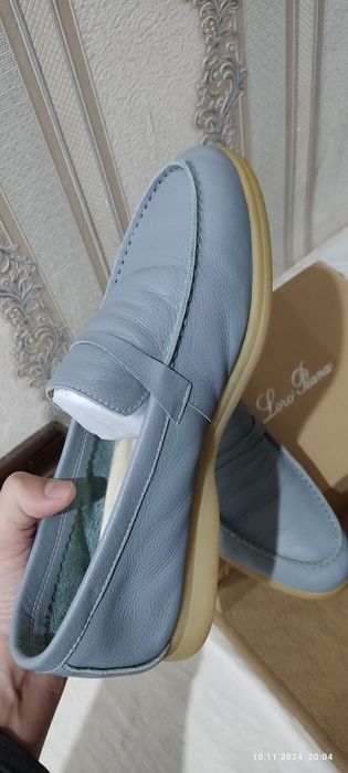 Бренд Loro piana обув чиста кожа. Сотилади срочно