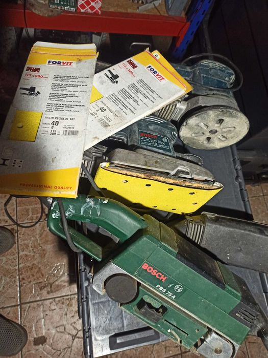 Set Bosch 3 scule electrice de șlefuit