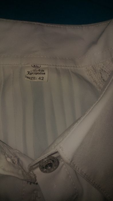 Новая белая блузка