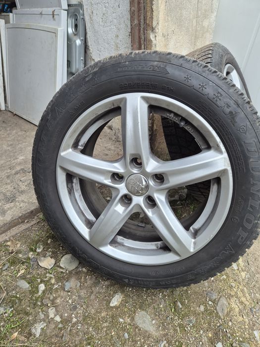 Джанти с зимни гуми 5×112