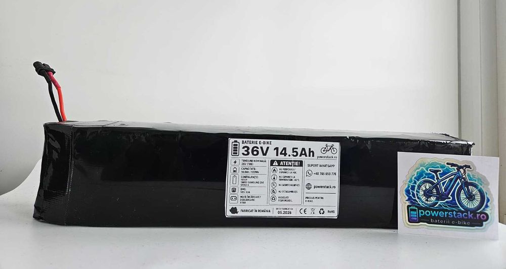 Baterie 36V 14.5Ah, 10S5P, E-Bike sau trotineta electrica, Celule Noi Samsung 29E, BMS 30A XT60