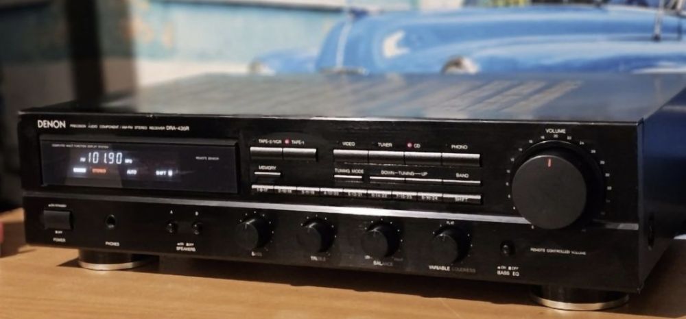 Denon DRA 435 R amplificator statie amplituner receiver sunet bun calitativ
