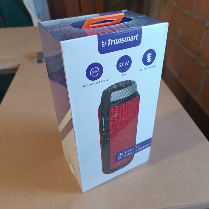 Boxa Bluetooth Tronsmart T6, 25W, 360 sound, Handsfree, 15h - NOU