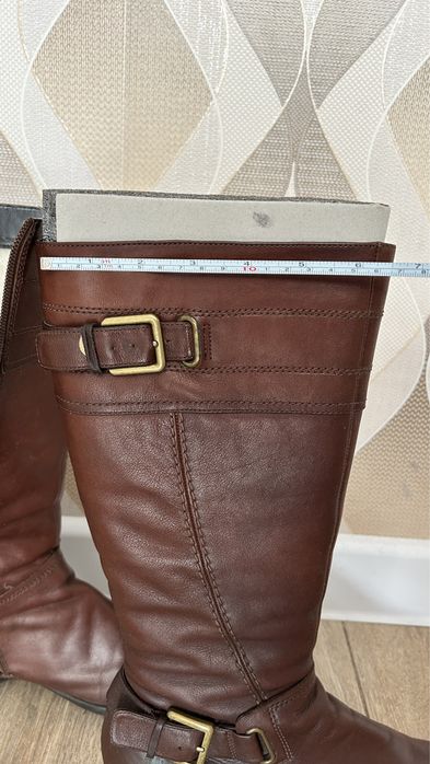 Сапоги экко ecco натуральная кожа