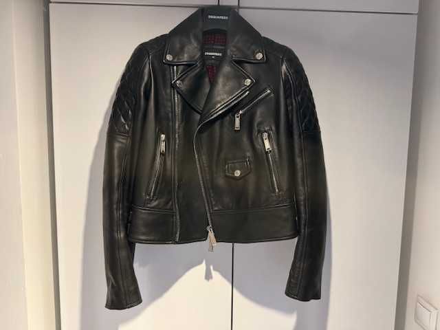 vand geaca piele Dsquared2 originala de dama