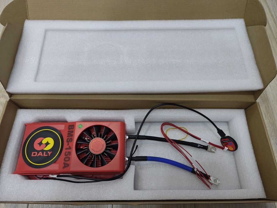 Бмс плата DALY 24в 150а 8ми канальный