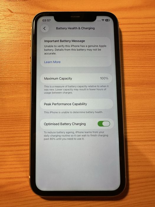 iPhone 11 100% 64GB