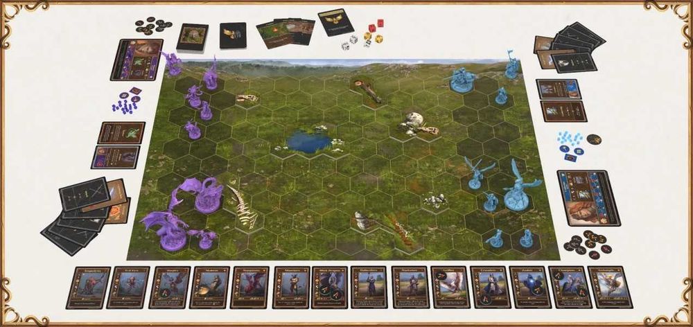 Настолна игра Heroes III - Heroes of Might & Magic III: The Board Game
