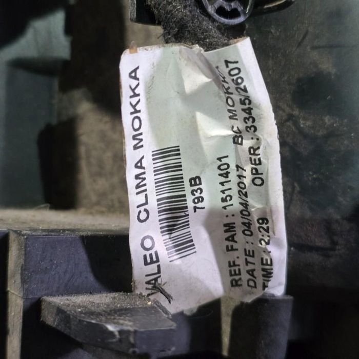 Aeroterma completa climatronic Opel Mokka X