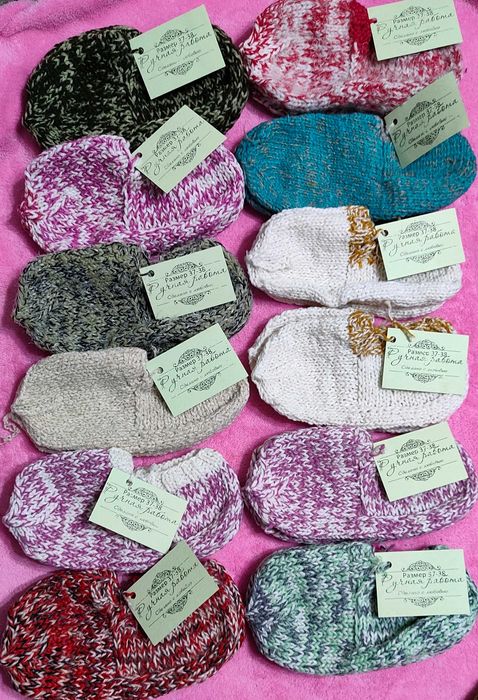 Следики вязанные .