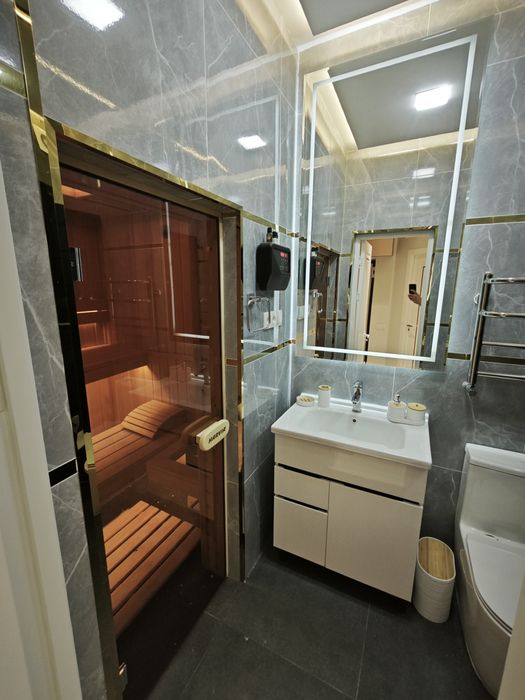 Аренда однокомнатный квартиры с сауной от собствинника