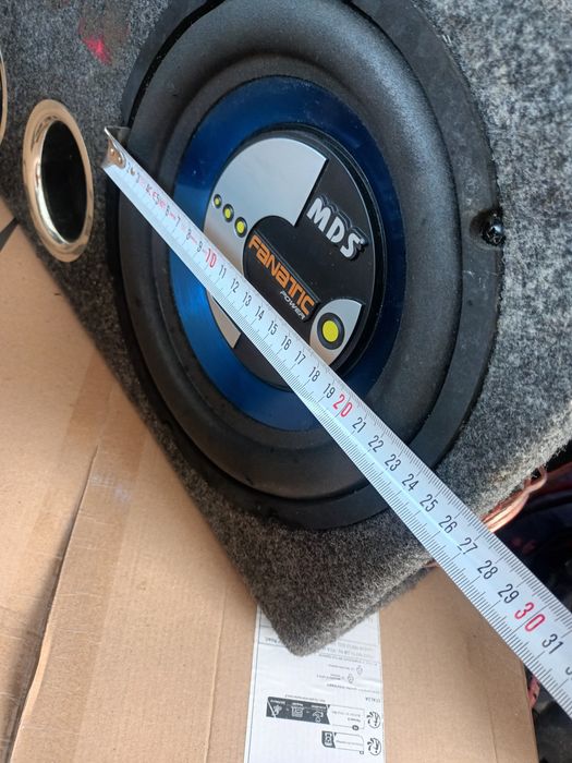 Басс каса MDS + JBL усилвател