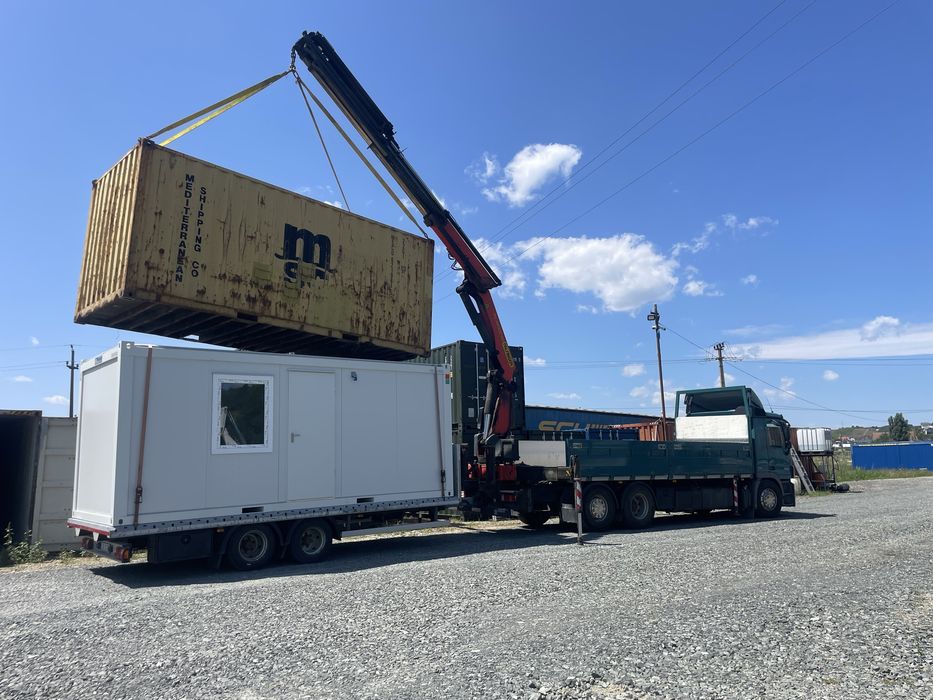 Remorca tip trailer utilaje container