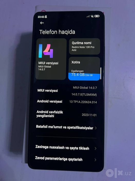 Redmi note 13 R pro