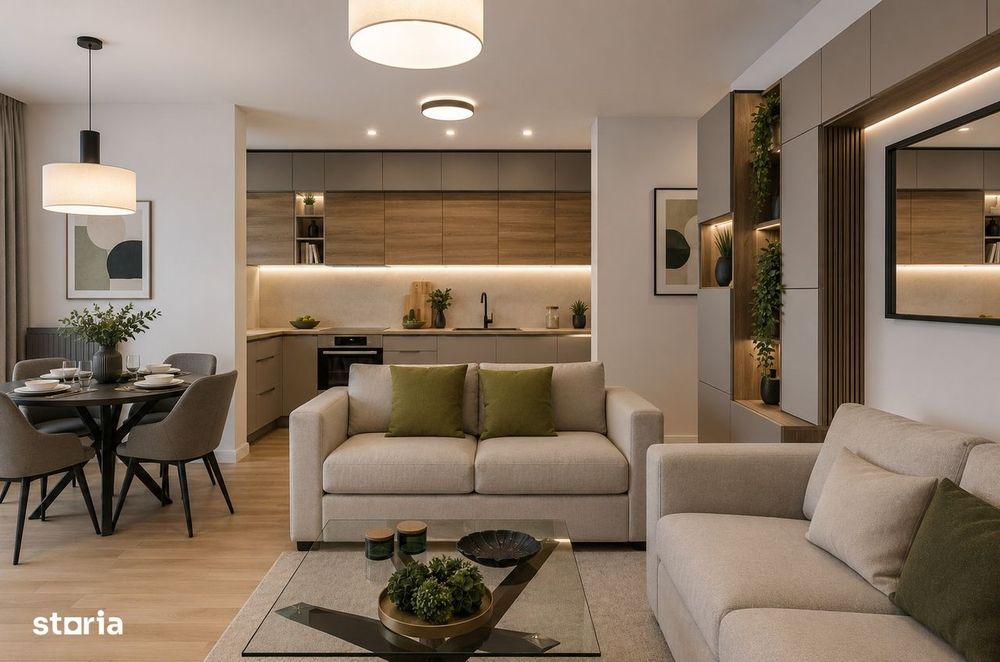 Apartament 3 camere -gradina -Lebada Lake Residence