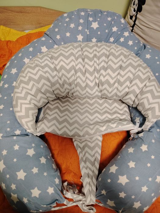 3в1 фотьойл + възглавничка за лягане по корем +  възглавница за кърмен